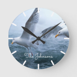 Zeegarren Vlucht over het Zee Ronde Klok