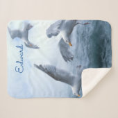 Zeegarren Vlucht over het Zee Sherpa Deken (Voorkant (horizontaal))