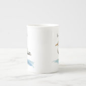 Zeegartig om bij het Zee te zijn Porselein Kop (Voorkant)