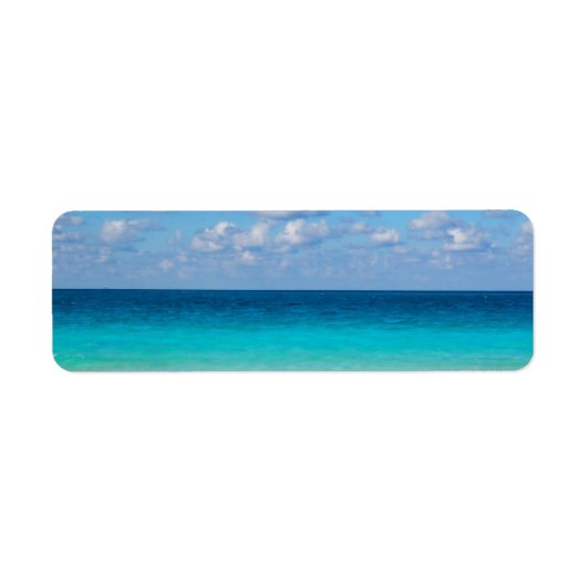 zeegebied etiket (Voorkant)