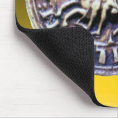 ZEEGEL VAN DE KNIGHTS TEMPLAR-geel Muismat (Hoek)