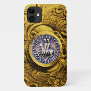 ZEEGEL VAN DE KNIGHTS TEMPLAR gold yellow Case-Mate iPhone Case