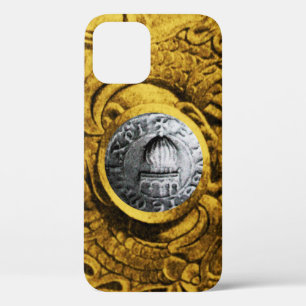 ZEEGEL VAN DE KNIGHTS TEMPLAR gold yellow iPhone 12 Hoesje