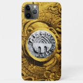 ZEEGEL VAN DE KNIGHTS TEMPLAR gold yellow Case-Mate iPhone Case (Achterkant)
