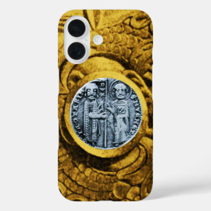 ZEEGEL VAN DE KNIGHTS TEMPLAR gold yellow iPhone 16 Hoesje