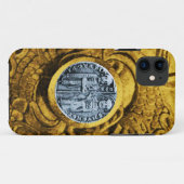 ZEEGEL VAN DE KNIGHTS TEMPLAR gold yellow Case-Mate iPhone Case (Achterkant (horizontaal))