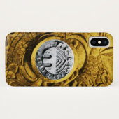 ZEEGEL VAN DE KNIGHTS TEMPLAR gold yellow Case-Mate iPhone Case (Achterkant (horizontaal))
