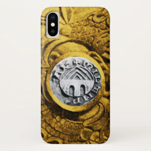 ZEEGEL VAN DE KNIGHTS TEMPLAR gold yellow Case-Mate iPhone Case
