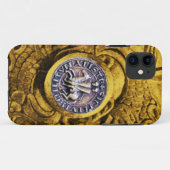 ZEEGEL VAN DE KNIGHTS TEMPLAR gold yellow Case-Mate iPhone Case (Achterkant (horizontaal))