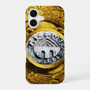 ZEEGEL VAN DE KNIGHTS TEMPLAR gold yellow iPhone 16 Hoesje