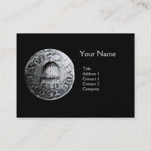 ZEEGEL VAN DE KNIGHTS-TEMPLAR MONOGRAM Pearl Visitekaartje