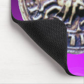 ZEEGEL VAN HET paarse KNIGHTS TEMPLAR Muismat (Hoek)