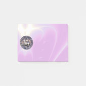 ZEEGEL VAN HET PAARSE KNIGHTS TEMPLAR POST-IT® NOTES (Voorkant)