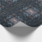 ZEEGEL VAN KNIGHTS TEMPLAR OP IRON CROSS Black Teg Cadeaupapier (Hoek)