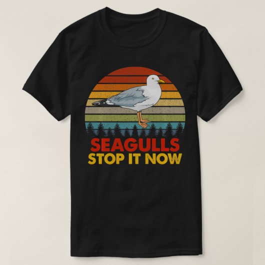 Zeegelaar houdt het nu tegen  herkannen t-shirt (Design voorkant)