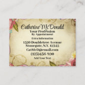 Zeegelaar Visitekaartje (Achterkant)