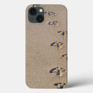 Zeegelachtige voetafdrukken in het zand Case-Mate iPhone case