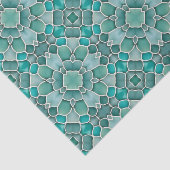 ZeegelmozaïekPatroon voor de oceaan Thema Craft Pr Tissuepapier (Detail)