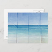 Zeegezicht 1984 briefkaart (Voorkant / Achterkant)