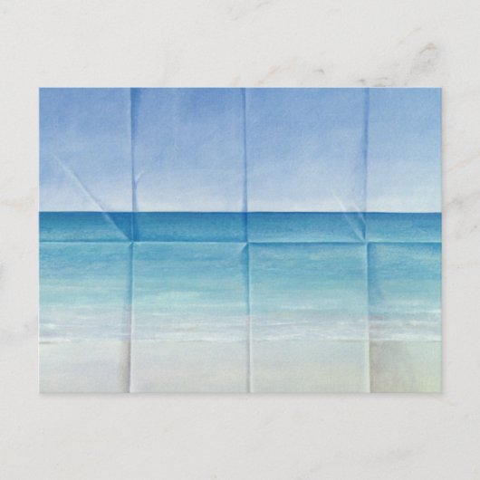 Zeegezicht 1984 briefkaart (Voorkant)