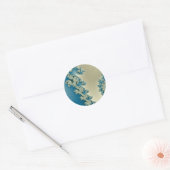 Zeegezicht 4 Stickers (Envelop)