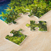 Zeegezicht Amerikaans Samoa. Legpuzzel (Zijkant)