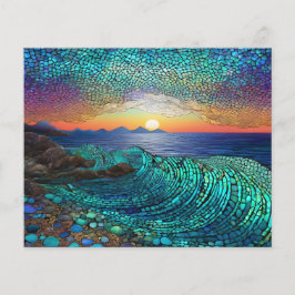 Zeegezicht Aqua Mirage Papier