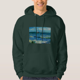 Zeegezicht bij Les Saintes-Maries Fijne Kunst Hoodie