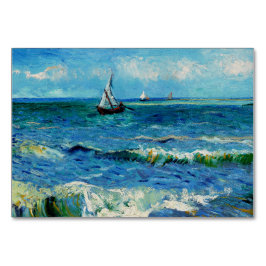 Zeegezicht bij Les Saintes-Maries Fijne Kunst Kaart