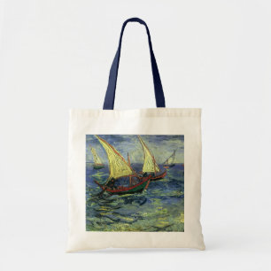 Zeegezicht bij Saintes Maries door Vincent van Gog Tote Bag