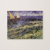 Zeegezicht bij Saintes Maries van Vincent van Gogh Legpuzzel (Horizontaal)