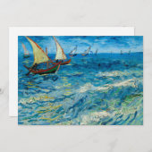 Zeegezicht bij Saintes-Maries | Vincent van Gogh (Voorkant / Achterkant)