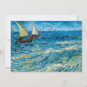 Zeegezicht bij Saintes-Maries   Vincent van Gogh