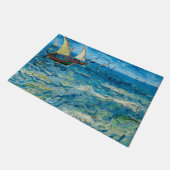 Zeegezicht bij Saintes-Maries | Vincent van Gogh Deurmat (Schuin)