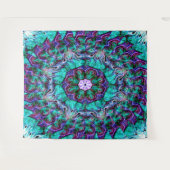 Zeegezicht Bloem..... Wandkleed (Voorkant (horizontaal))