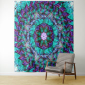 Zeegezicht Bloem..... Wandkleed (In situ)