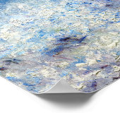 Zeegezicht door Pierre-Auguste Renoir Poster (Hoek)