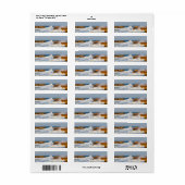 Zeegezicht Etiket (Full Sheet)