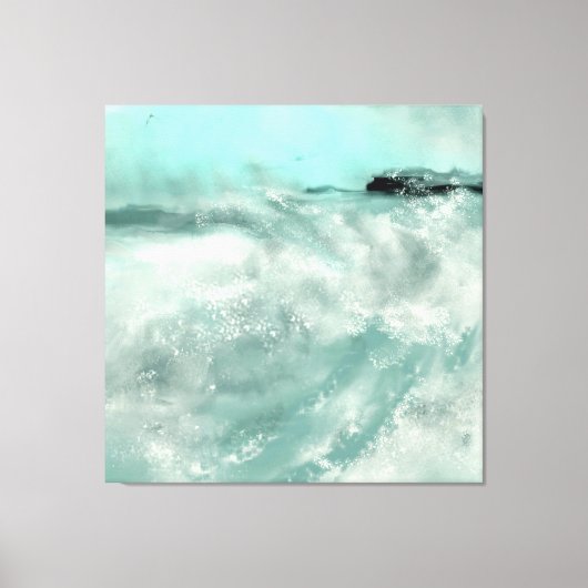 Zeegezicht galerij verpakt canvas afdruk (Voorkant)