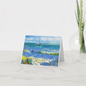 Zeegezicht in saintes-Maries Vincent van Gogh Kaart (Achterkant)