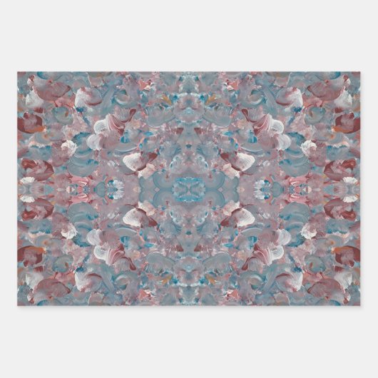 zeegezicht-inpakpapier inpakpapier vel (Voorkant)