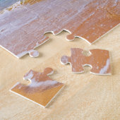 Zeegezicht langs Hanalei Bay Legpuzzel (Zijkant)