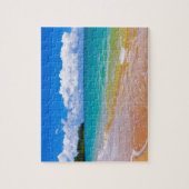 Zeegezicht langs Hanalei Bay Legpuzzel (Verticaal)