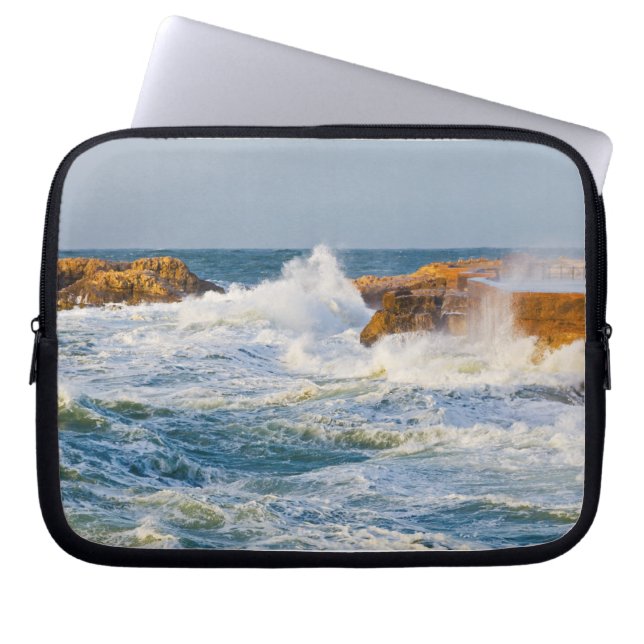 Zeegezicht Laptop Sleeve (Voorkant)