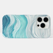 Zeegezicht met strand, Great Wave & Mount Zee Hoes (Achterkant (horizontaal))