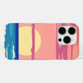 Zeegezicht met strand, Great Wave & Mount Zee Hoes (Achterkant (horizontaal))