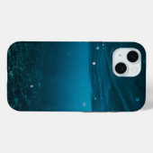 Zeegezicht met strand, grote golf en Mount Sea Cas Case-Mate iPhone Case (Achterkant (horizontaal))