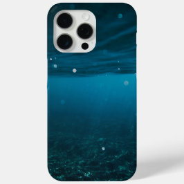 Zeegezicht met strand, grote golf en Mount Sea Cas iPhone 15 Pro Max Hoesje