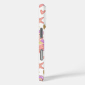 Zeegezicht met strand, grote golf en Mount Sea Cas Case-Mate iPhone Case (Achterkant / Rechts)
