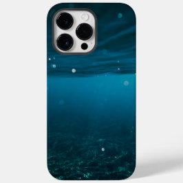 Zeegezicht met strand, grote golf en Mount Sea Cas Case-Mate iPhone 14 Pro Max Hoesje